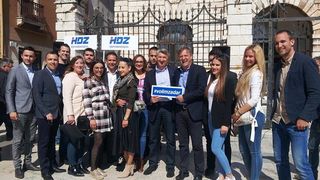 Božidar Longin i Branko Dukić, kandidati HDZ-a, Lokalni izbori u Zadru Božidar Longin i Branko Dukić, kandidati HDZ-a, Lokalni izbori u Zadru