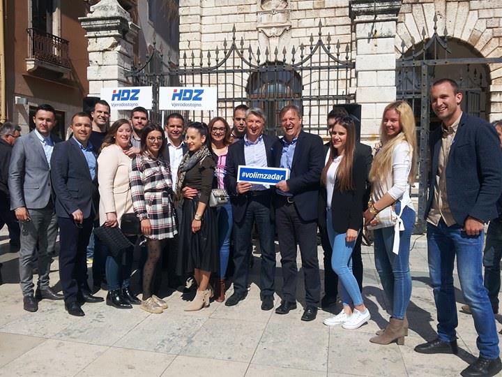 Božidar Longin i Branko Dukić, kandidati HDZ-a, Lokalni izbori u Zadru Božidar Longin i Branko Dukić, kandidati HDZ-a, Lokalni izbori u Zadru