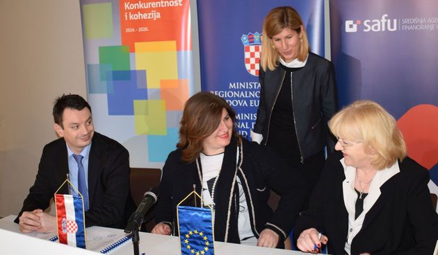 Potpisivanje Ugovora o dodjeli bespovratnih sredstava za izgradnju studentske menze sa studentskim paviljonima u Novom kampusu Sveučilišta u Zadru