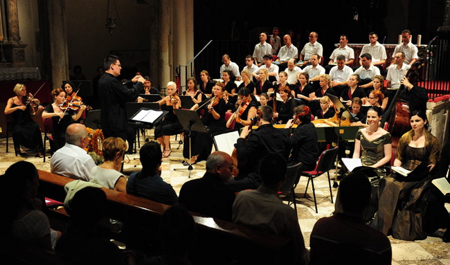 Sveta Stosija: Koncet Akademskog zbora Ivan Goran Kovacic i Hrvatskog baroknog ansambla