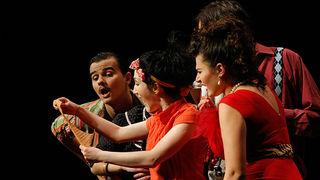 Zadarska Noć kazališta – “Teštament” (foto:Saša Čuka) Zadarska Noć kazališta – “Teštament” (foto:Saša Čuka)