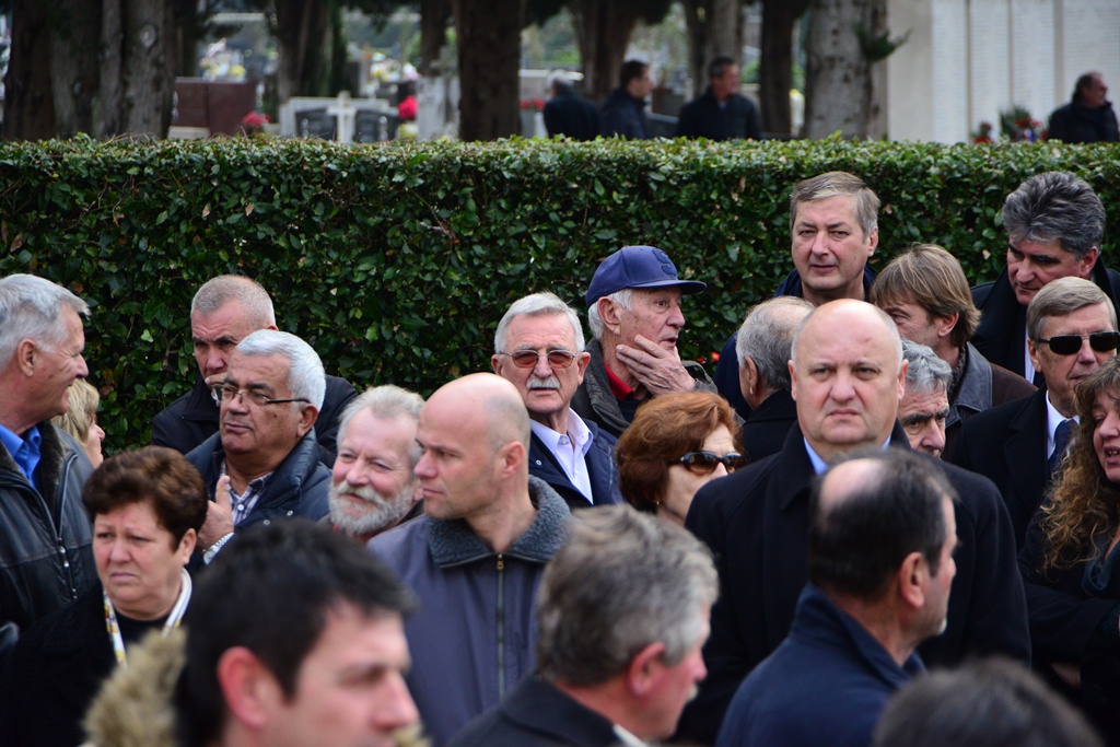 Oproštaj od Brune Marcelića, foto: Iva Perinčić Oproštaj od Brune Marcelića, foto: Iva Perinčić