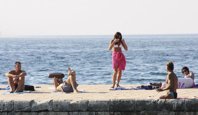 Bablje ljeto u Zadru 23. rujna 2009.