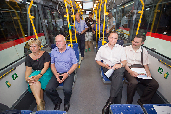 Pet novih autobusa za gradski prijevoz (foto:Saša Čuka)