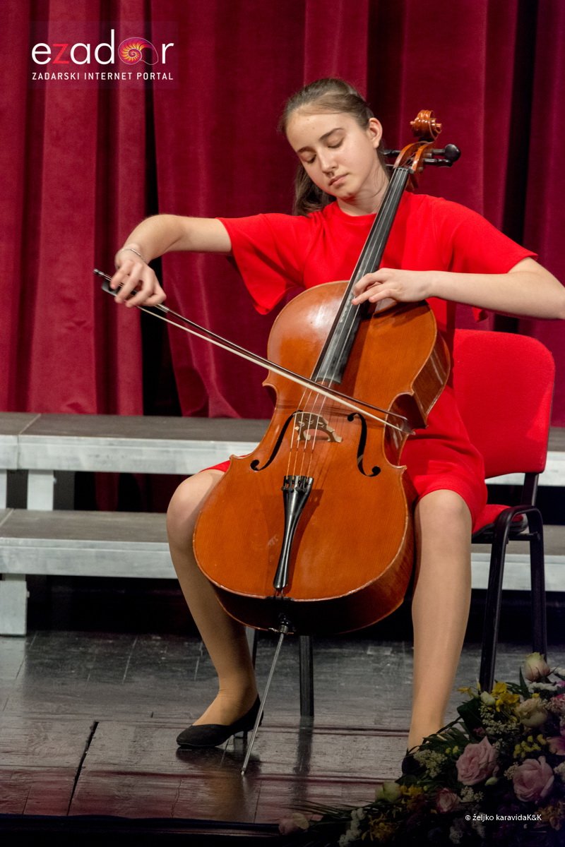 HNK Zadar: Godišnji koncert učenika glazbenog odjela Glazbene škole Blagoje Bersa