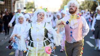 Velika karnevalska povorka u Rijeci: Više od 10.500 maškara prodefiliralo Korzom