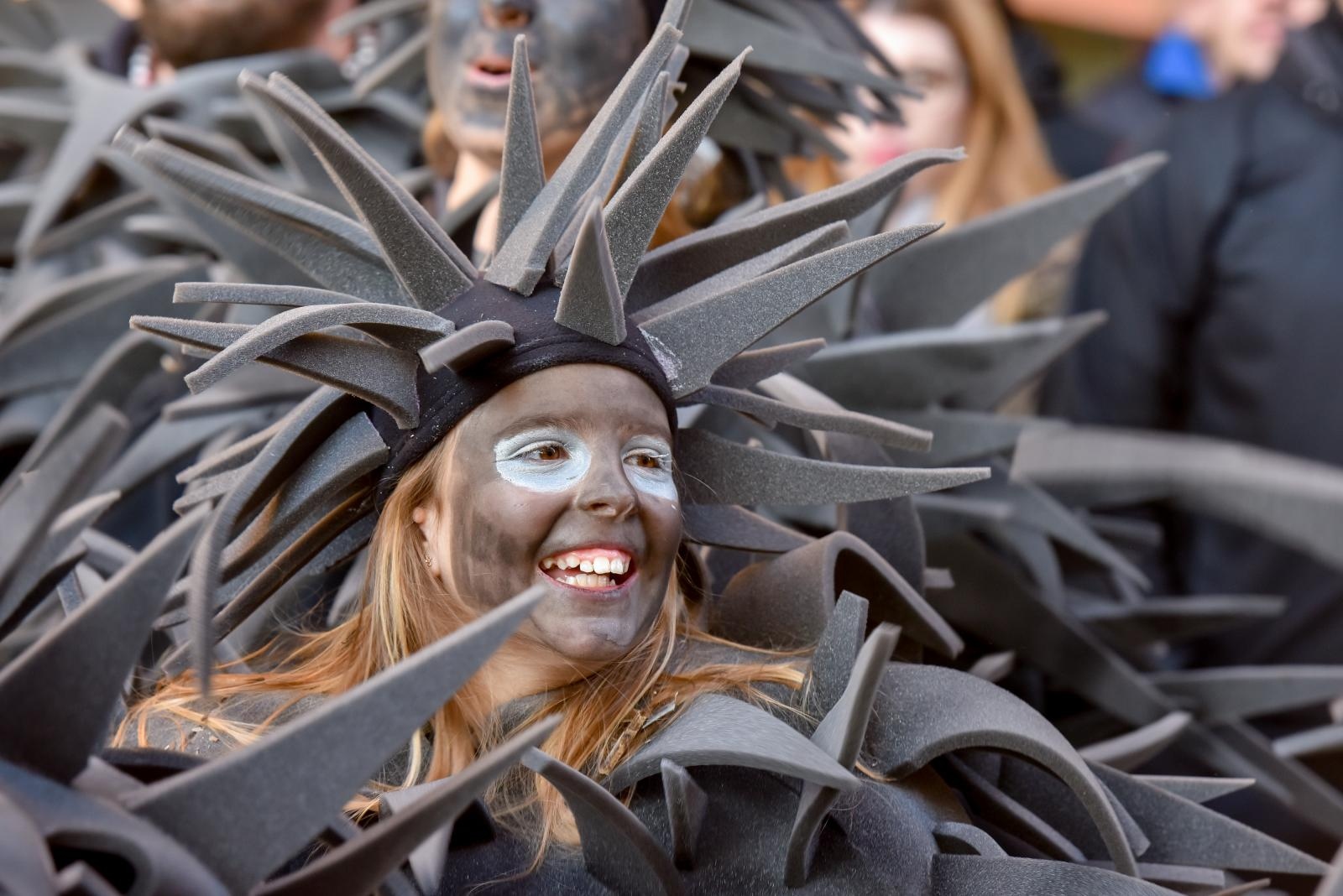 Zadarski karneval 2018: Povorka maškaranih skupina gradskim ulicama Zadarski karneval 2018: Povorka maškaranih skupina gradskim ulicama