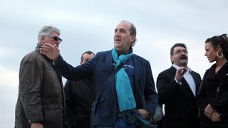 04.04.2014., Zadar – Australac Jason Grdovich zaprosio je svoju djevojku na Morskim Orguljama nakon devet godina veze, a cinu su svjedocili popularni pjevac Mladen Grdovic, gradonacelnik Bozidar Kalmeta, predsjednik zadarske TZ Zvonko Supe te mnogi medi