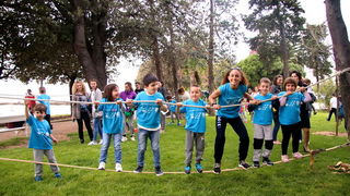 Sportska manifestacija za djecu “1000 koraka kroz 1000 ulica” SŠ “Loptica” Sportska manifestacija za djecu “1000 koraka kroz 1000 ulica” SŠ “Loptica”