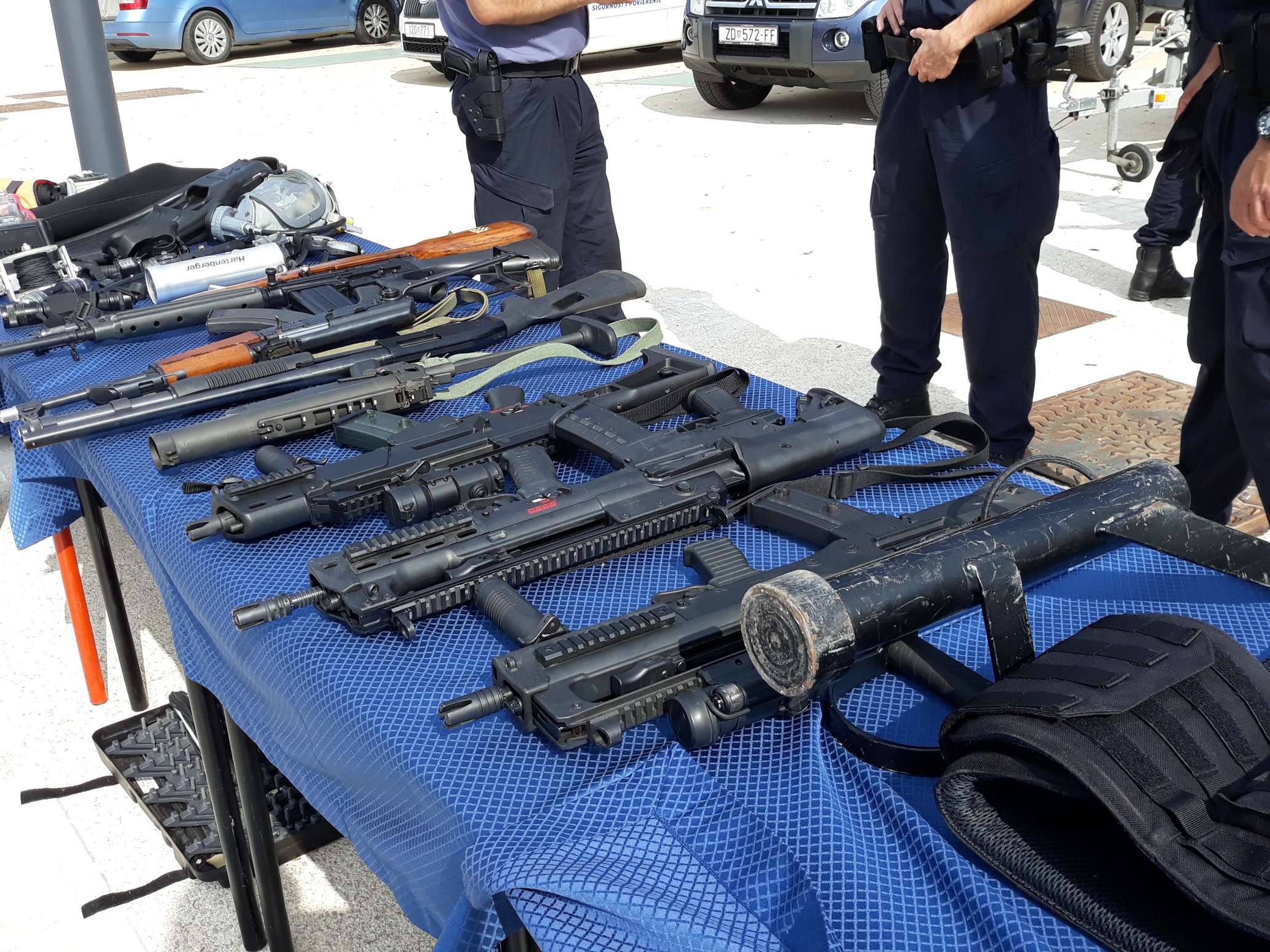 Taktičko-tehnički zbor MUP, PU zadarska