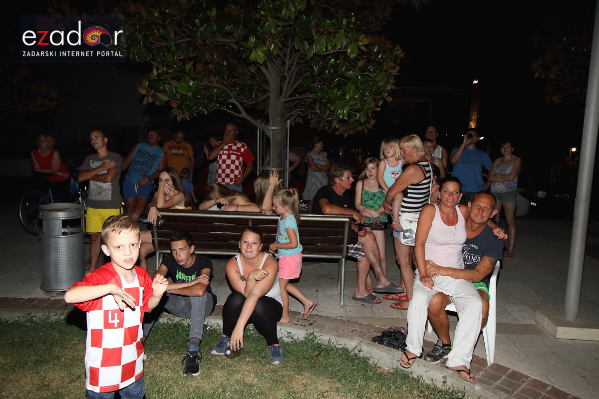 Bibinje: Navijanje za Vatrene i fešta nakon pobjede nad Rusijom