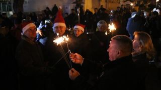 Spektakularni doček Nove 2017. godiner u Viru