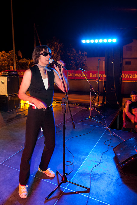 Davor Gobac i Psihomodo pop u Bibinjama, Foto: Leo Banić