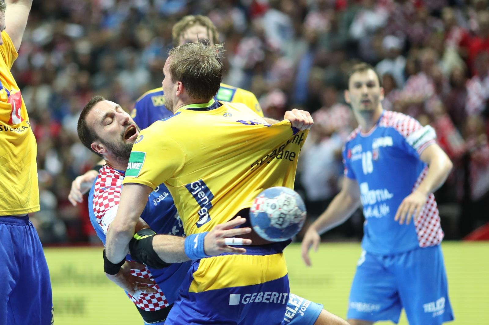 Spaladium Arena, Split – Europsko rukometno prvenstvo, skupina A, 3. kolo, Hrvatska – Švedska 31-35