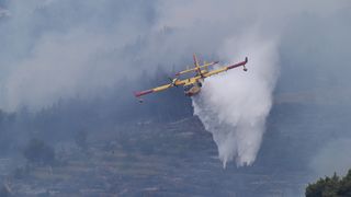 Požar na padinama Biokova Požar na padinama Biokova