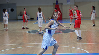 Kadetkinje : ŽKK Zadar – ŽKK Novi Zagreb (foto:Saša Čuka)