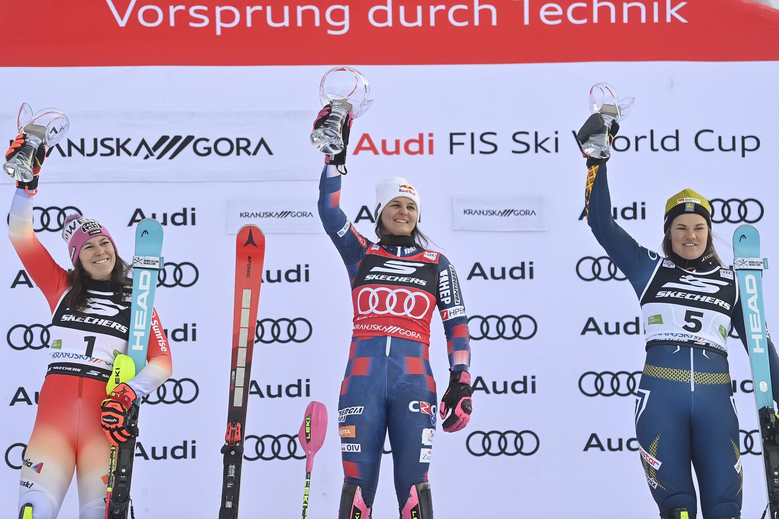 Zrinka Ljutić pobjedica je slaloma u Kranjskoj Gori Zrinka Ljutić pobjedica je slaloma u Kranjskoj Gori