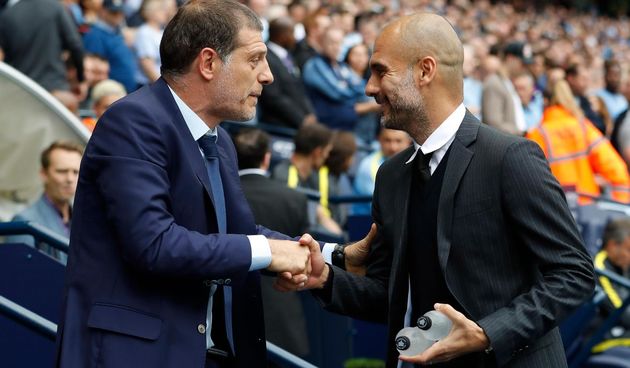 Slaven Bilić i Pep Guardiola, foto: premierleague