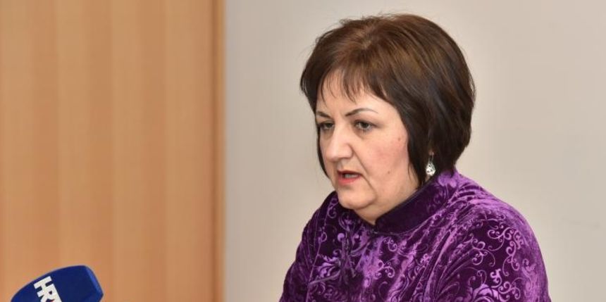 U prostorijama Zracne luke Zadar direktorica Irena Cosic predstavila je sporazum o letovima s Kinom. Photo: Dino Stanin/PIXSELL U prostorijama Zracne luke Zadar direktorica Irena Cosic predstavila je sporazum o letovima s Kinom. Photo: Dino Stanin/PIXSELL