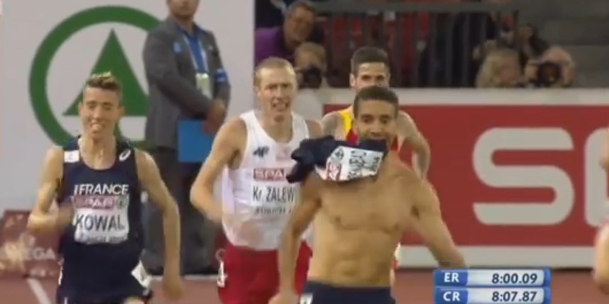 Mahiedine Mekhissi-Benabbad, screenshot Youtube Mahiedine Mekhissi-Benabbad, screenshot Youtube