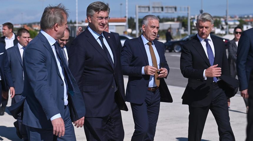 Dukić, Plenković, Željko Knežević i Longin Dukić, Plenković, Željko Knežević i Longin