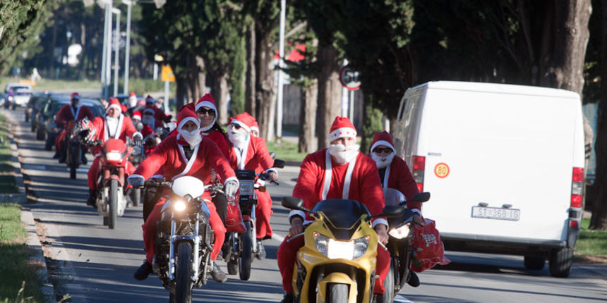 Biograd: Moto Mrazovi Duhovi u posjeti djecjim vrticima, Foto: Franjo Juric