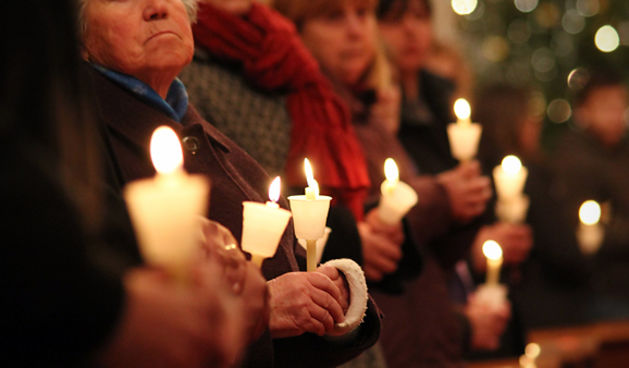 Crkva Sv. Šime : Svečana proslava Svijećnice (foto:Saša Čuka)