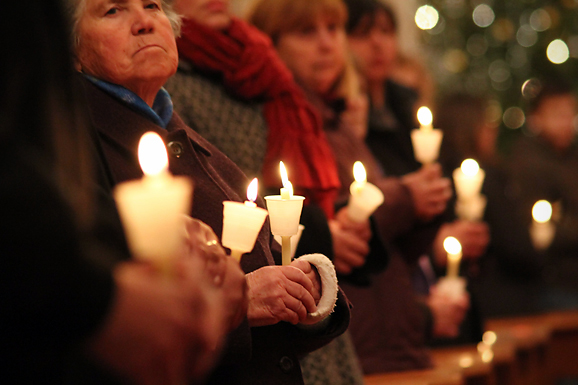 Crkva Sv. Šime : Svečana proslava Svijećnice (foto:Saša Čuka)