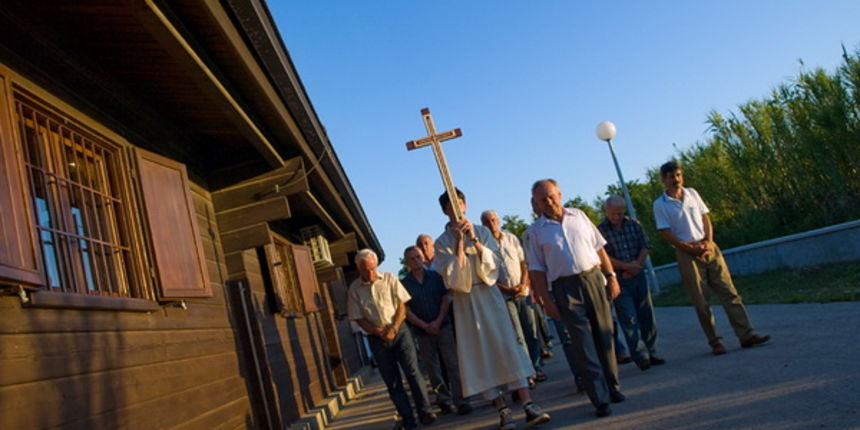 Privlaka: Procesija i Sveta misa, 13. lipnja 2009.