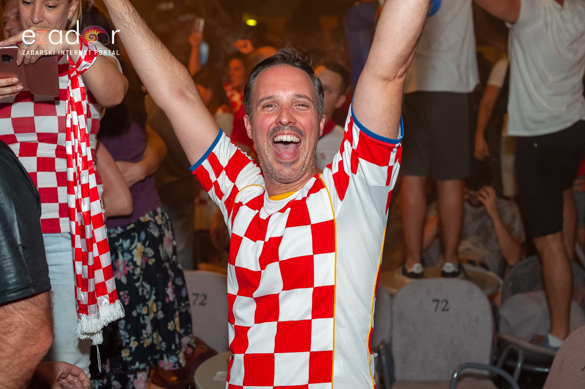 Zadar je gorio: Velika fešta nakon plasmana Vatrenih u finale Svjetskog prvenstva