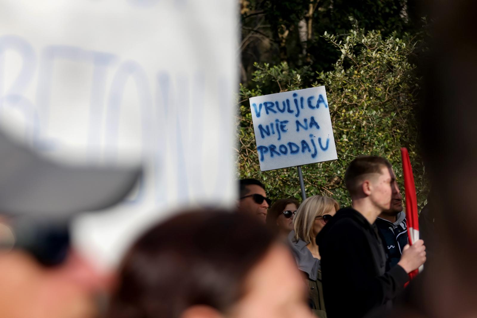 Prosvjed “Spasimo Vruljicu” Prosvjed “Spasimo Vruljicu”