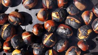 Kestenjari su započeli s ovogodisnjom sezonom prodaje pecenih kestena. Photo: Tomislav Miletic/PIXSELL