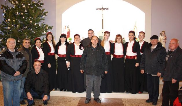 Božićni koncert klape “Skradinke” u Vukšiću, Foto: Marko Ledenko-Mane