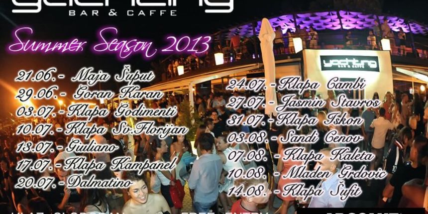 Yachting bar najavio ljetne koncerte, foto: facebook Yachting bar najavio ljetne koncerte, foto: facebook