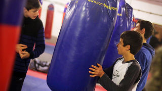 Javni sparing u boksačkom klubu Zlatna rukavica (foto:Saša Čuka)