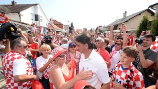 Doček Zlatka Dalića u Varaždinu