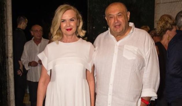 Gospoda Glembajevi, premijera na Dubrovackim ljetnim igrama. Jadranka Slokovic , Cedo Prodanovic.