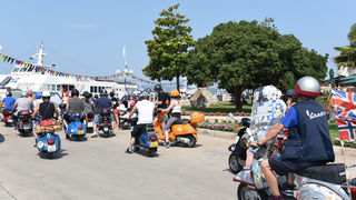 Vespaši zauzeli Biograd, foto: Vinko Pešić