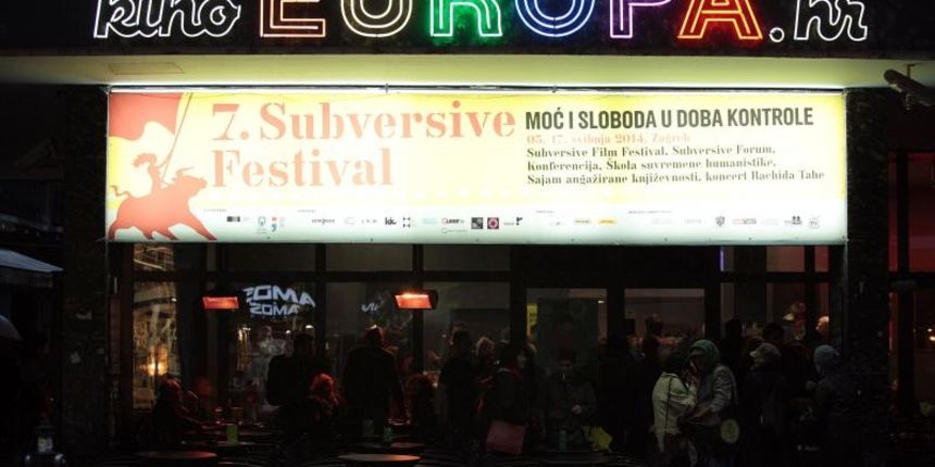 Otvorenje 7. Subversive Film Festivala u kinu Europa. Photo: Grgur Zucko/PIXSELL Otvorenje 7. Subversive Film Festivala u kinu Europa. Photo: Grgur Zucko/PIXSELL