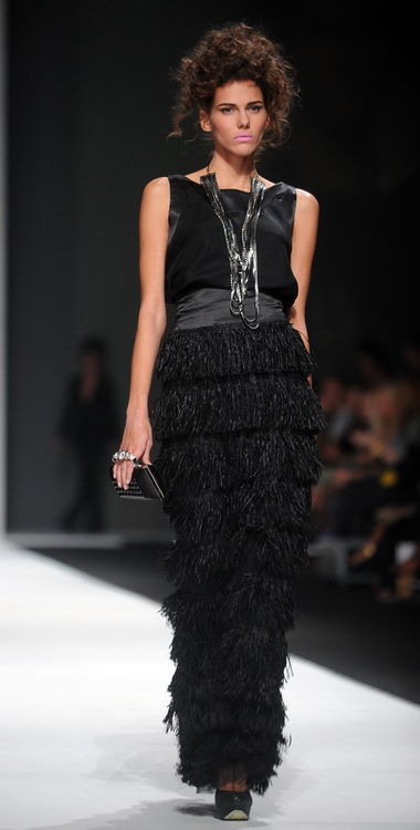 Zagreb, 290911.
Velesajam, paviljon 5.
Modne revije i poznati na Dove Fashion.hr proljece ljeto 2012. Prvi dan su izlagali kreatori Ivica Skoko, Martina Felja, AMDS by ALDUK i IK STUDIO.
Na slici: kreacije Ivica Skoko.
Foto: Srdjan Vrancic / CROPIX Zagreb, 290911.
Velesajam, paviljon 5.
Modne revije i poznati na Dove Fashion.hr proljece ljeto 2012. Prvi dan su izlagali kreatori Ivica Skoko, Martina Felja, AMDS by ALDUK i IK STUDIO.
Na slici: kreacije Ivica Skoko.
Foto: Srdjan Vrancic / CROPIX