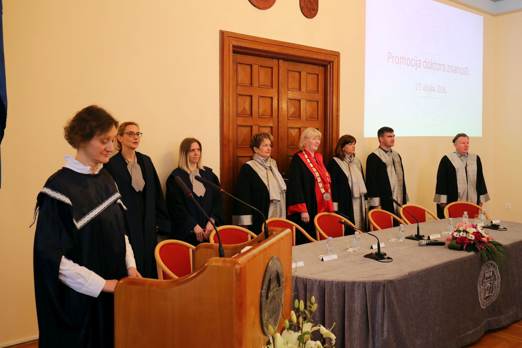 Promocija doktora znanosti na Sveučilištu u Zadru Promocija doktora znanosti na Sveučilištu u Zadru