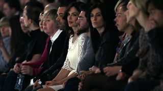 Zagreb, 120311.
Veceras je na Zagrebackom velesajmu odrzana druga vecer modne revije Dove Fashion.Hr.
Revije ce trajati do nedjelje 13.03.
Revija na slici: Robert Sever.
Na slici: Severina Vuckovic.
Foto: Neja Markicevic / CROPIX