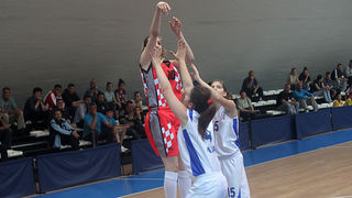 Kadetkinje : ŽKK Zadar – ŽKK Novi Zagreb (foto:Saša Čuka)