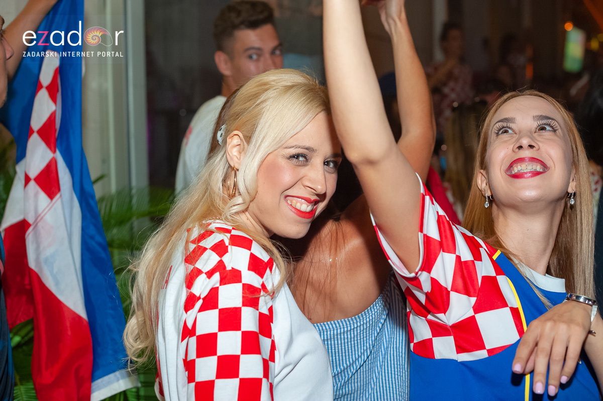 Zadar je gorio: Velika fešta nakon plasmana Vatrenih u finale Svjetskog prvenstva