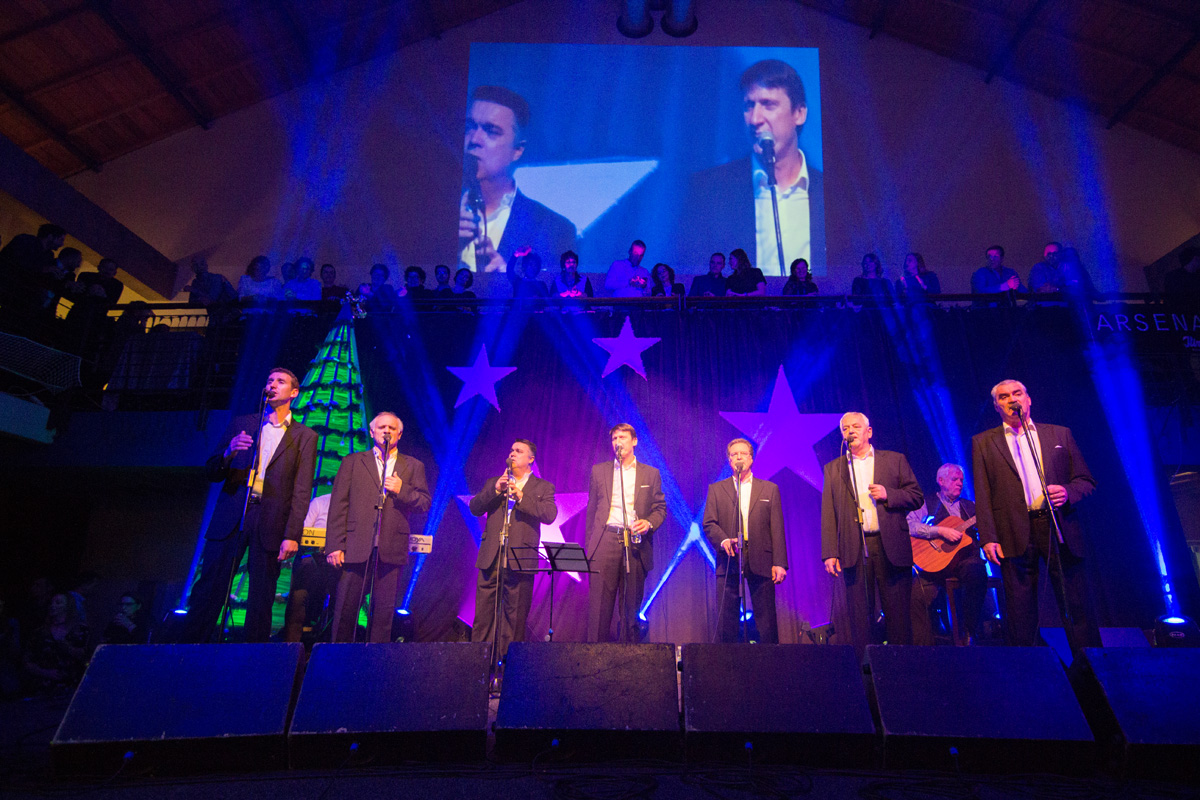 Božićni koncert Tomislava Bralića i klape Intrade u zadarskom klubu Arsenal 25. prosinca 2016.