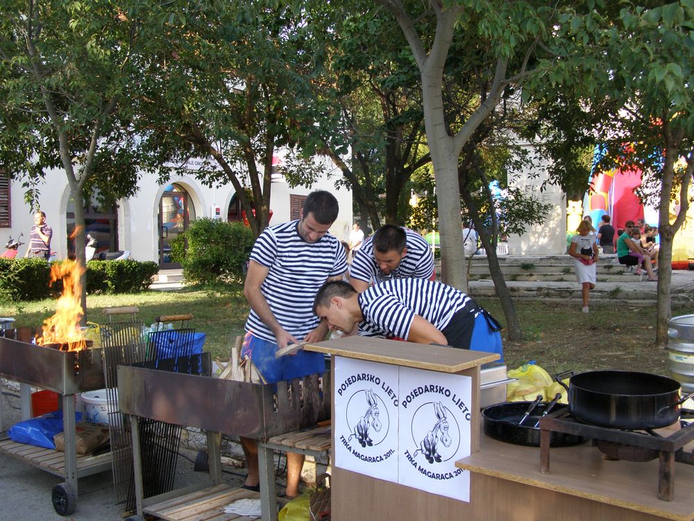 Utrka magaraca u Posedarju, Foto: Josip Prskalo Utrka magaraca u Posedarju, Foto: Josip Prskalo