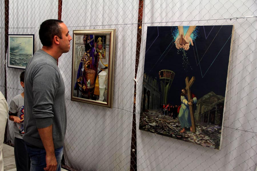 Otvorenje godišnje izložbe HDLU-a Zadar, foto: Iva perinčić