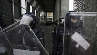 Zadarski branitelji na prosvjedu u Zagrebu 26. veljace 2011, Foto: Leo Banic Zadarski branitelji na prosvjedu u Zagrebu 26. veljace 2011, Foto: Leo Banic