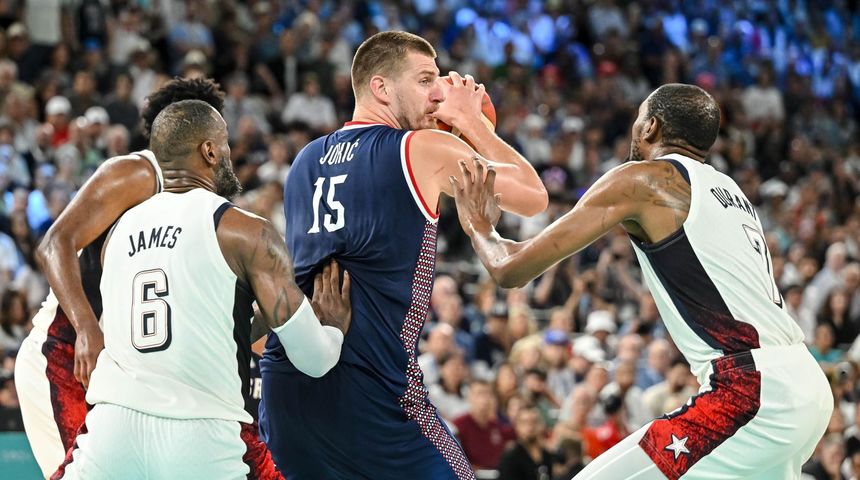 OI 2024: SAD – Srbija 95-91, Jokic, James, Durant OI 2024: SAD – Srbija 95-91, Jokic, James, Durant