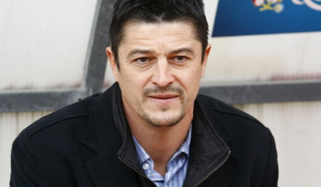 Sibenik, 041211.Stadion Subicevac.16. kolo prve HNL.Utakmica HNK Hajduk – NK Zadar.Na fotografiji  :  trener NK Zadra Dalibor Zebic   Foto: Vladimir Dugandzic / CROPIX